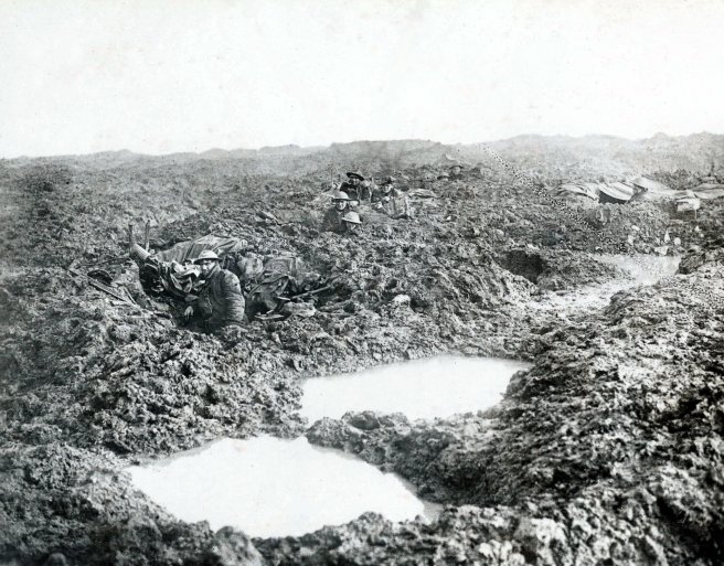 16th Canadian Machine Gun Company during the Battle of Passchendaele